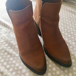 Tan Steve Madden Booties