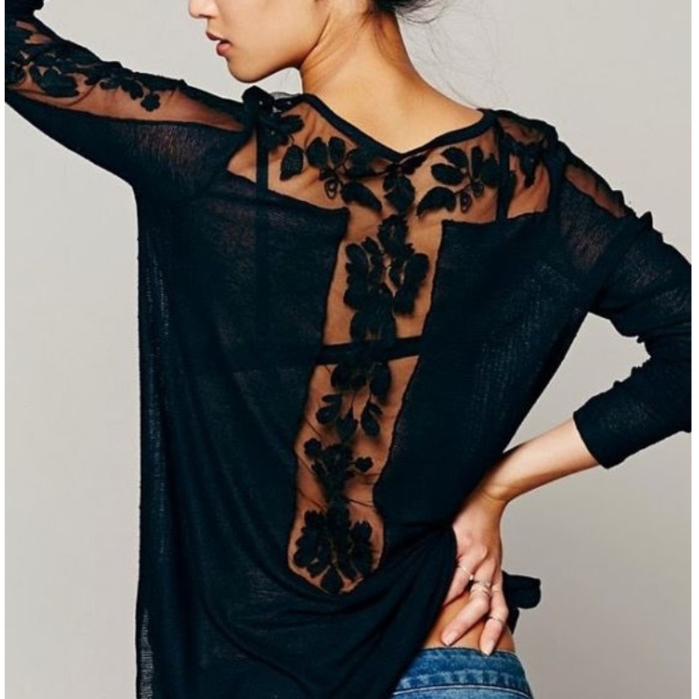 Free People New Romantics Lace Top