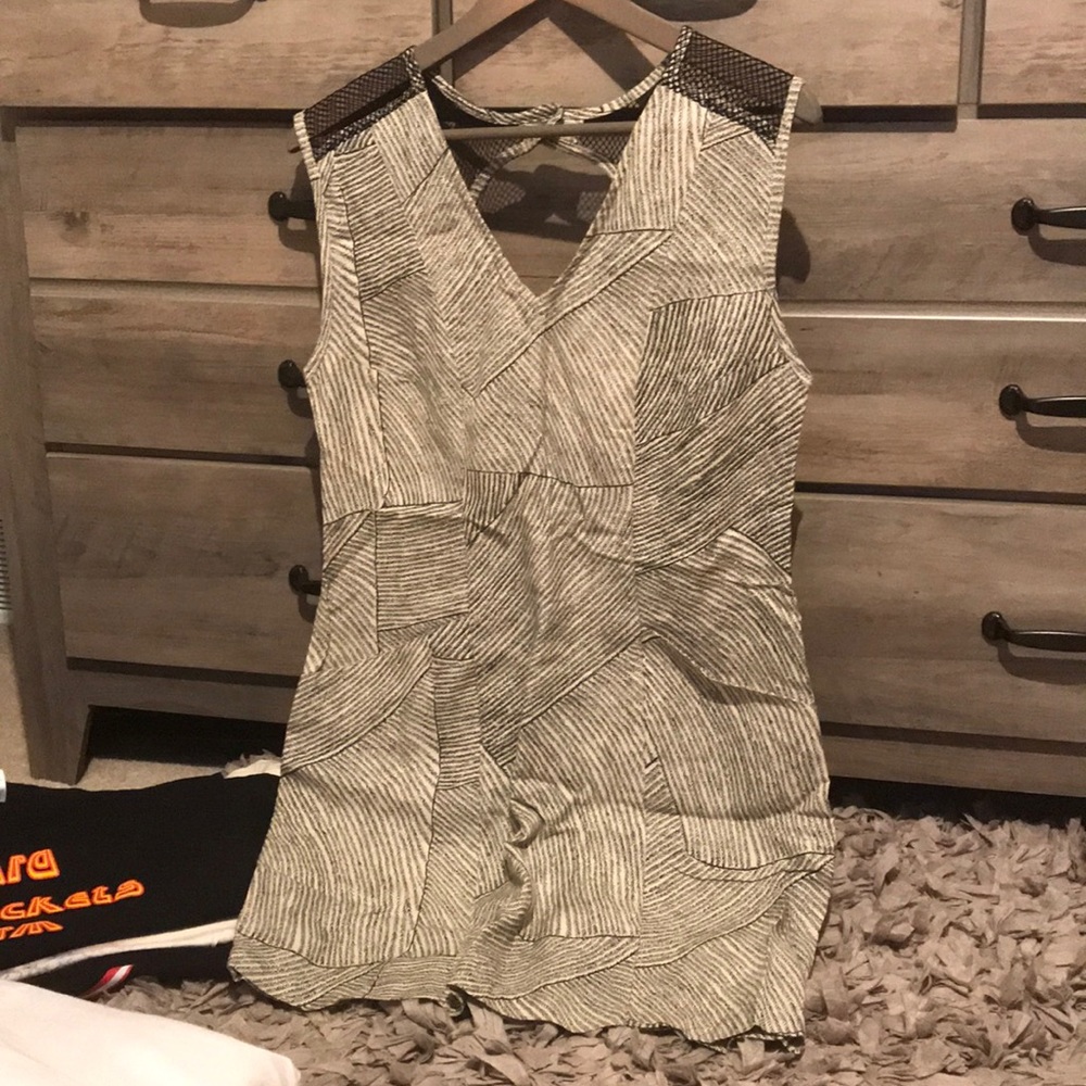 Anthropologie pattern dress