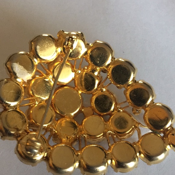 Vintage Rhinestone Brooch - Picture 3 of 3