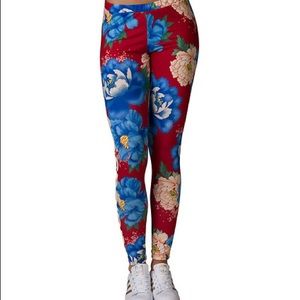 Floral Adidas Leggings