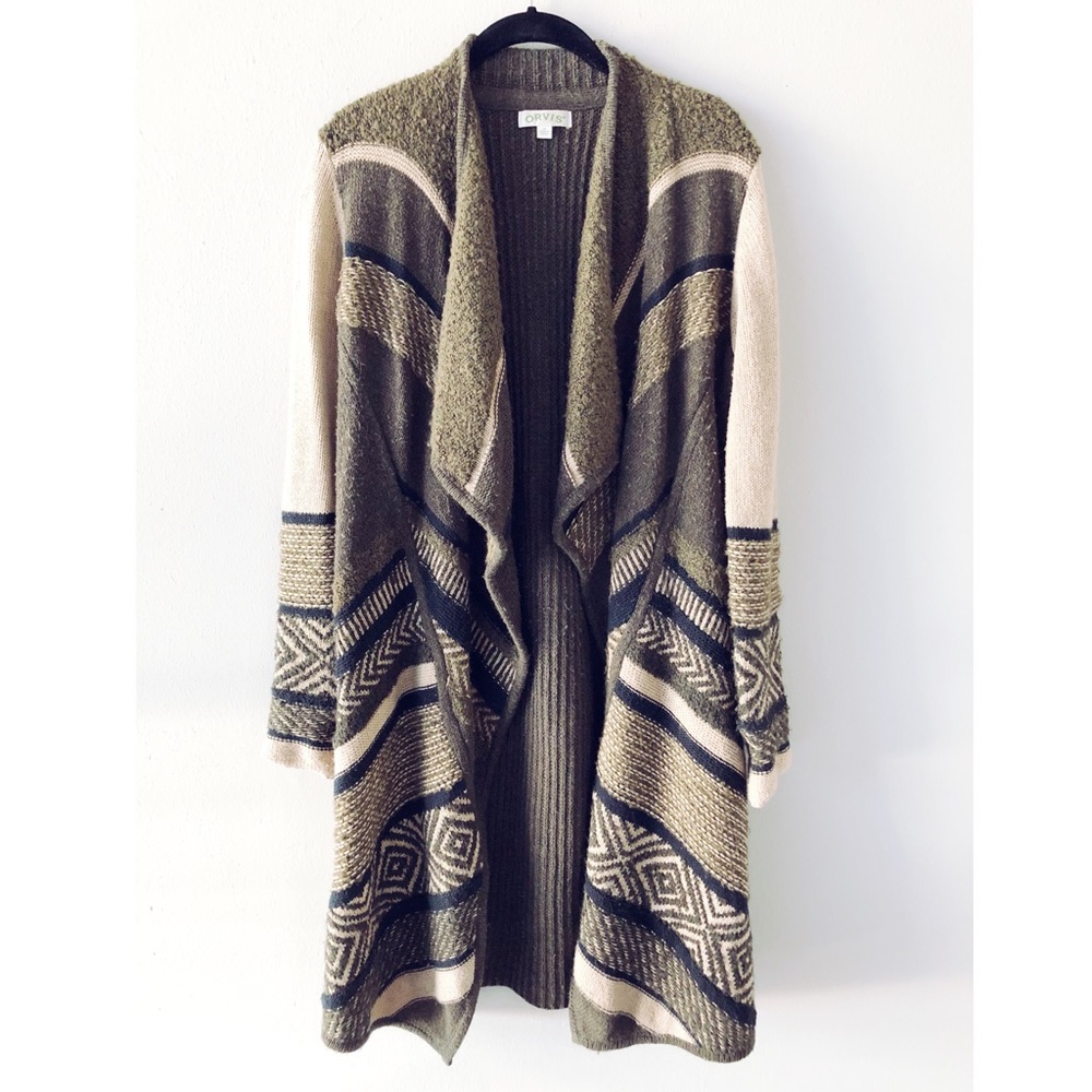 Orvis Knit Long Cardigan