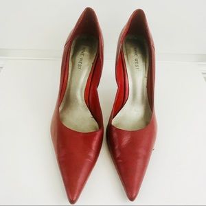 Nine West Red Pumps