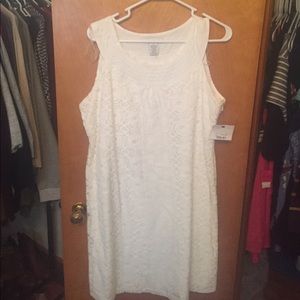 NWT White Lace Dress