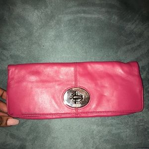 Pink Coach clutch