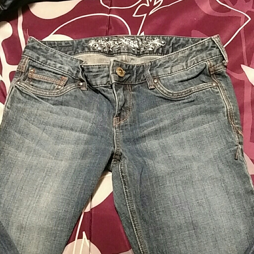 Express jeans size 2R
