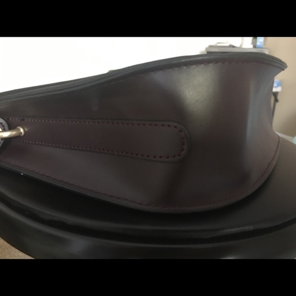 Mango vintage dark burgundy/brown cross body - Picture 4 of 4