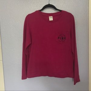 Fuchsia Crew-Neck Sweater