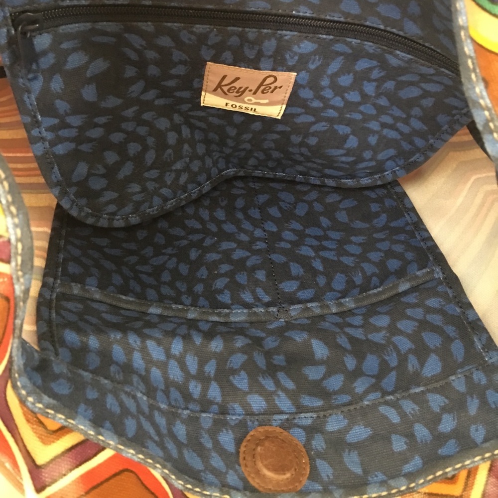 Fossil Large Tote Bag Rich Multicolor - image 3