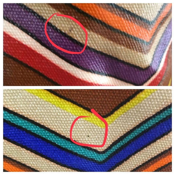 FOSSIL LARGE TOTE BAG RICH MULTICOLOR - Picture 5 of 6