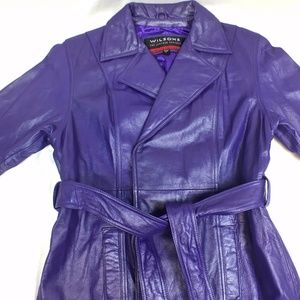 Wilsons women's jacket leather limited editions