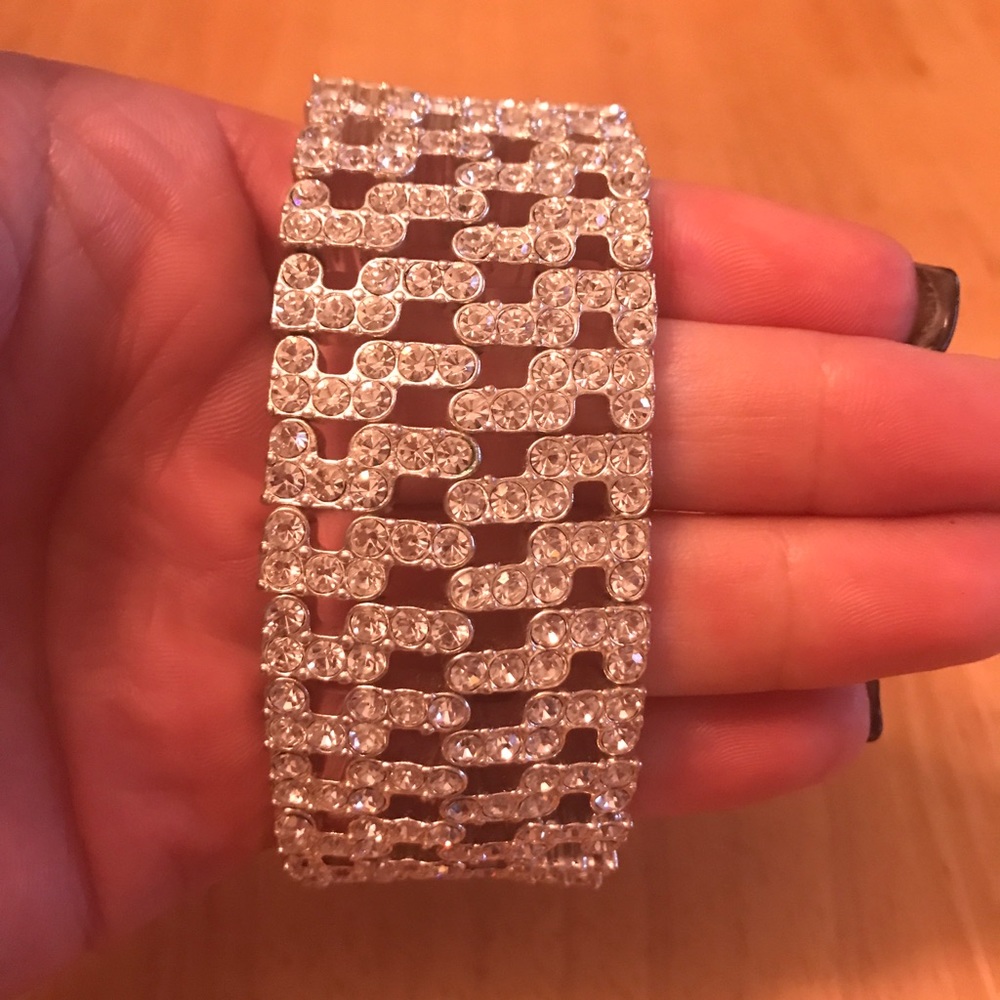 Costume diamond bangle from Macy’s