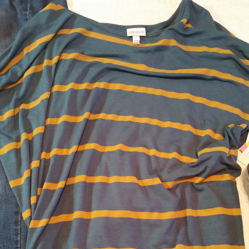 Lularoe Size L Striped Irma