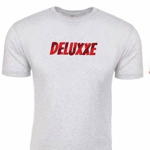 White with Red Logo -Deluxxe