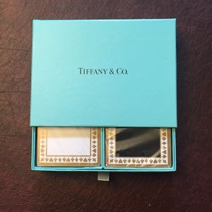 NWT Tiffany & Co Playing Cards (set of 2)