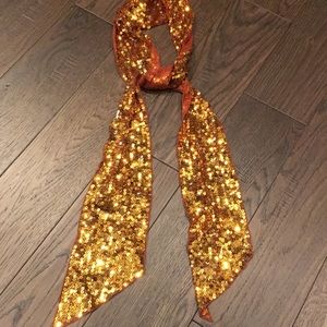Guess sequins scarf/tie