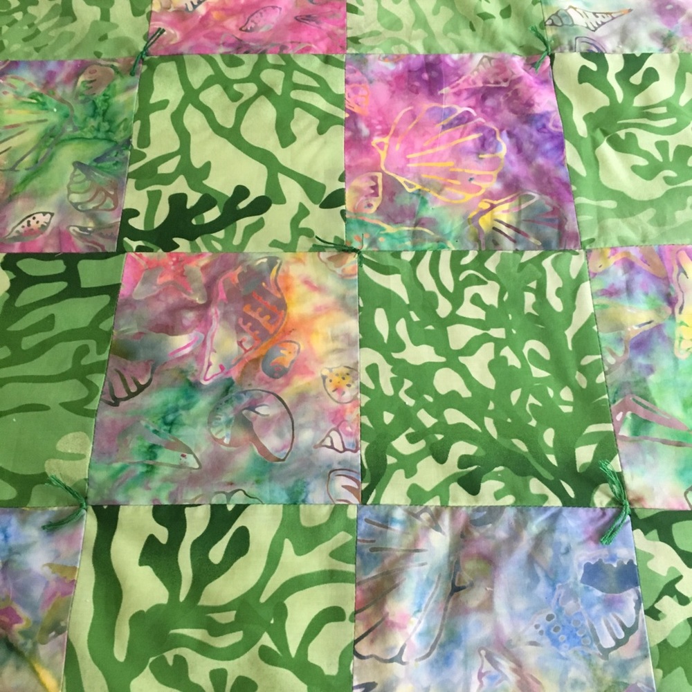 Ocean themed quilt