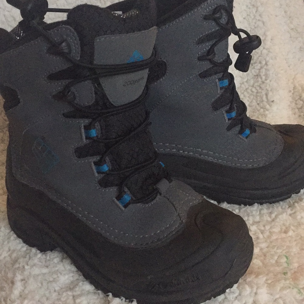 Columbia boots boys size 1