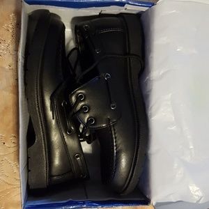 Boys black shoes