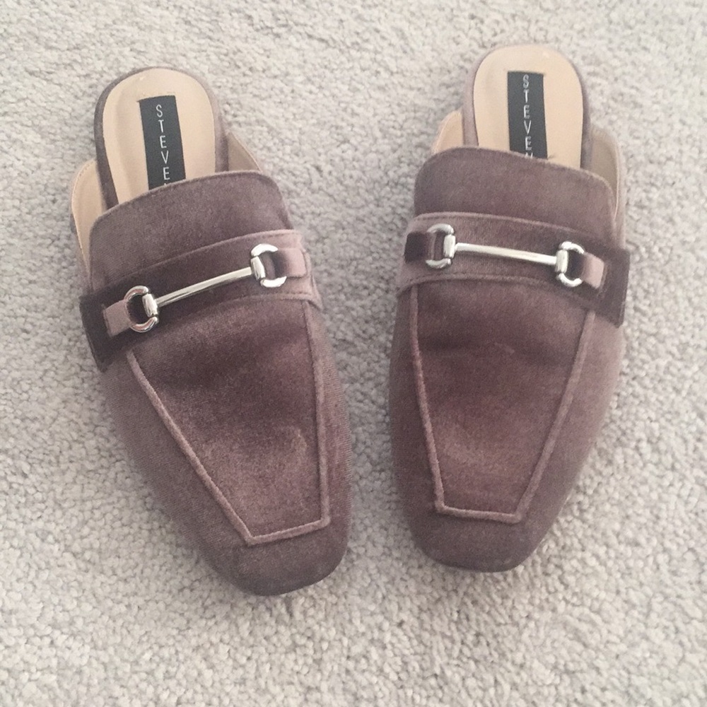 Steven by Steve Madden Velvet Mules!