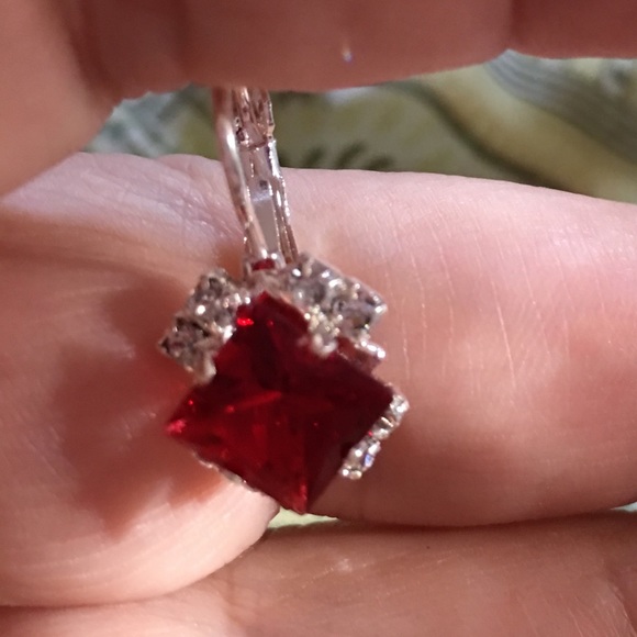 SOLD $8 Each or 2/$13-Crystal Rhinestone Earrings - Picture 3 of 8