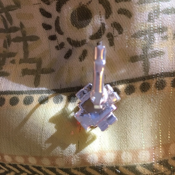 SOLD $8 Each or 2/$13-Crystal Rhinestone Earrings - Picture 5 of 8