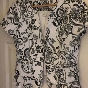 Black and white jacket from White/Black