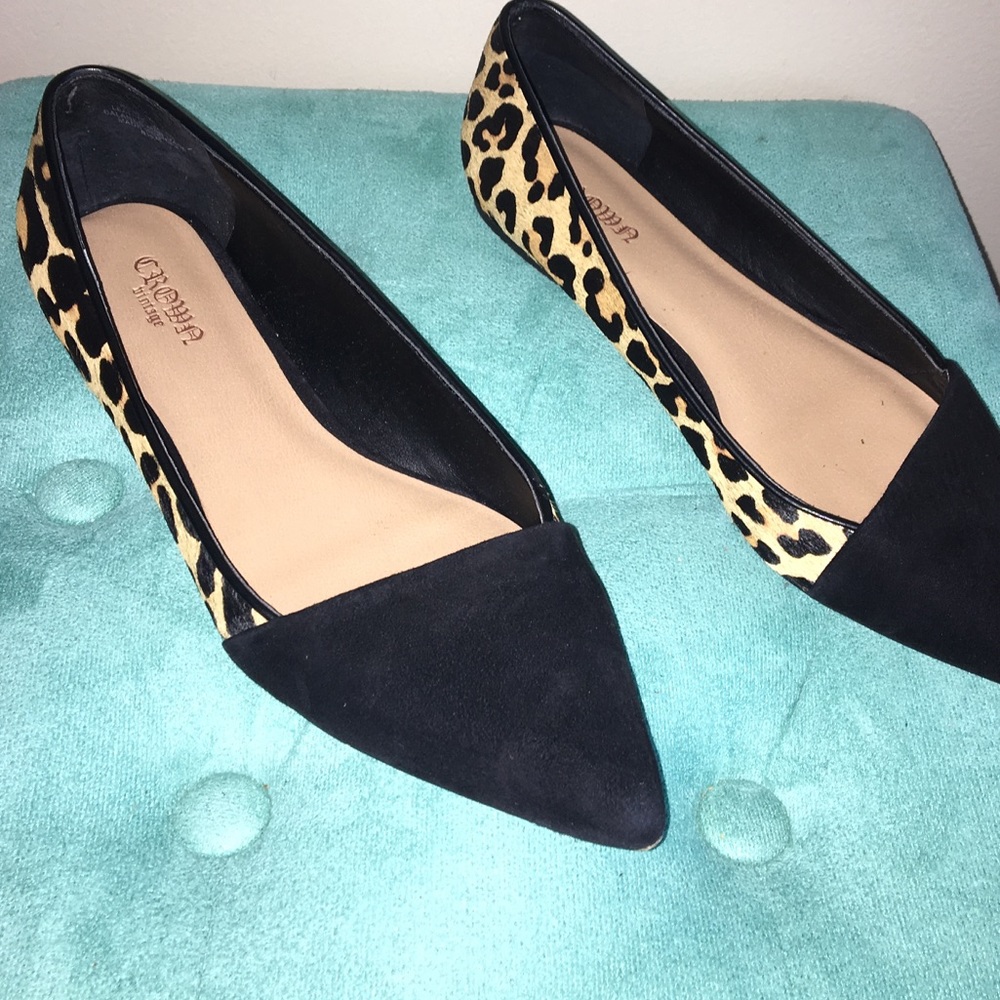 Leopard Print Flats