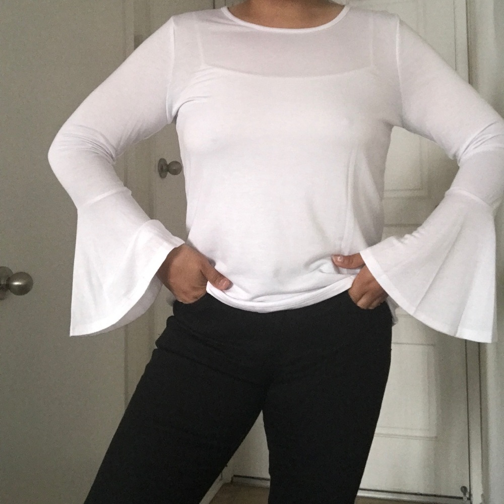 Michael Kors White long sleeve shirt