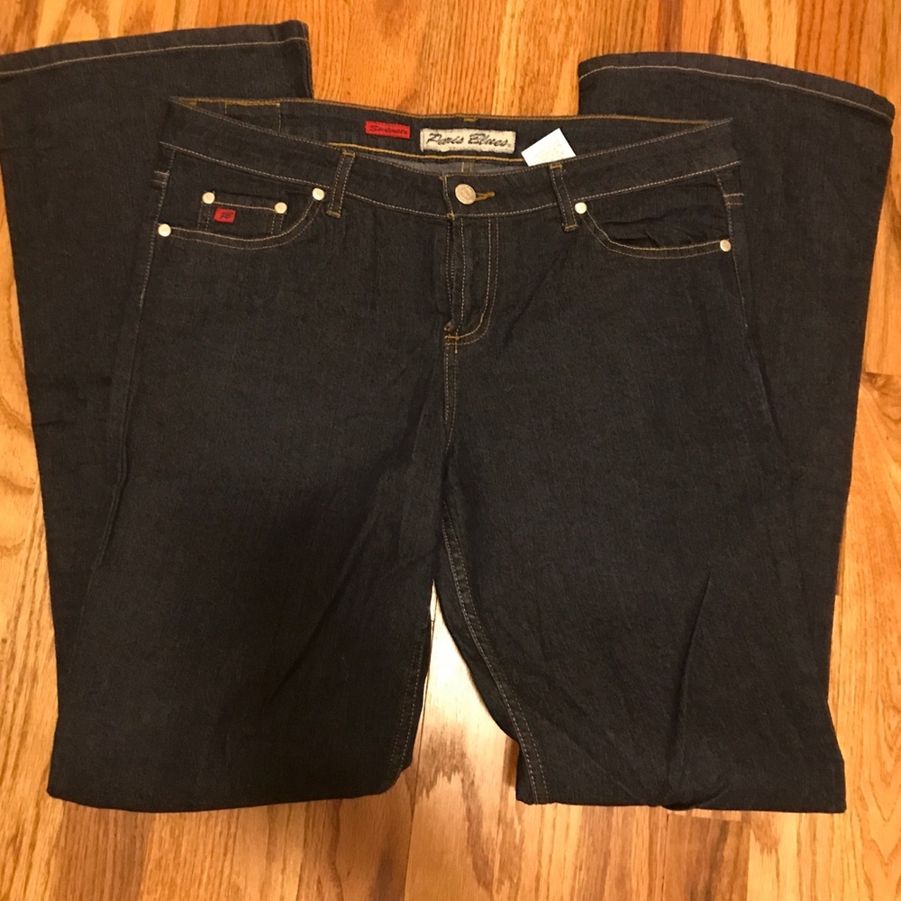 Paris Blue dark wash Jeans!