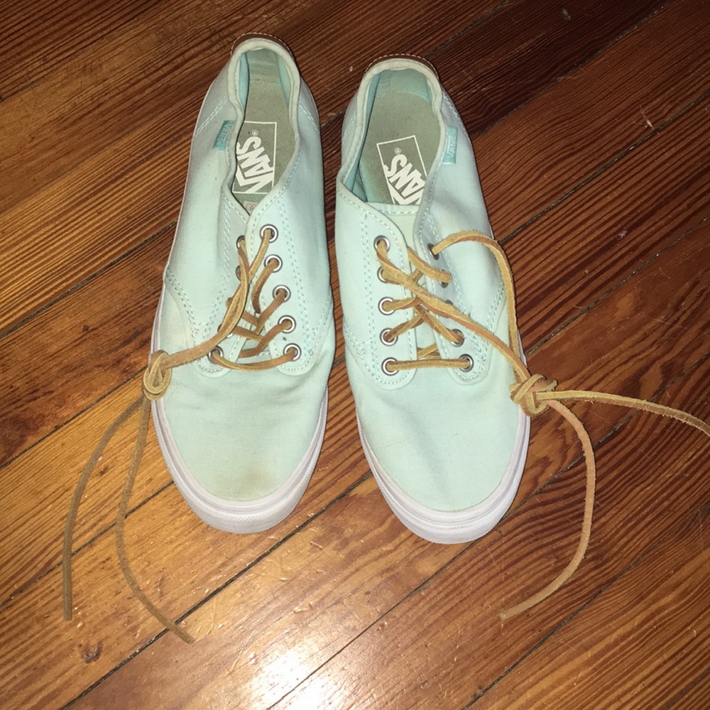 Teal Vans