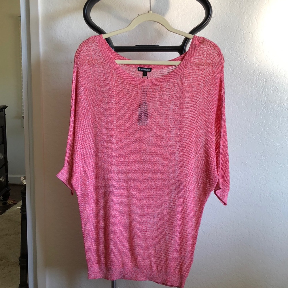 BRAND NEW Express Marbled Pink Top!