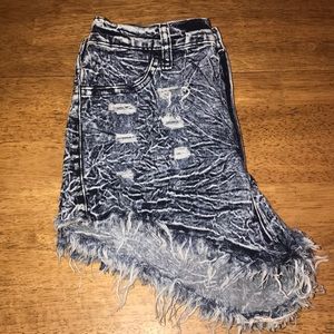 High Waisted Jean Shorts