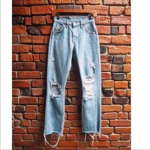 Vintage Levi’s Distressed Jeans
