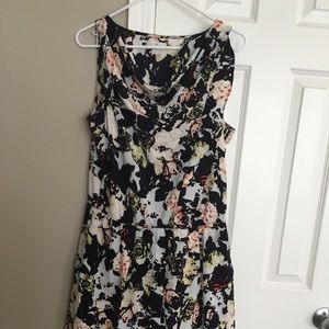 Gap size 12 floral sleeveless dress