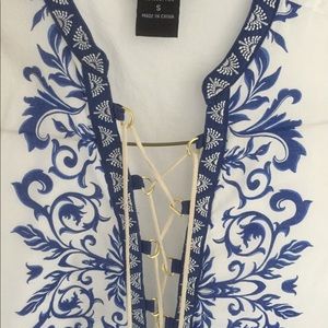 Moda Internacional tribal blouse