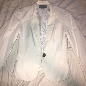 White blazer