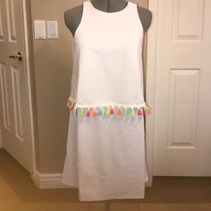 Colored tassel dress