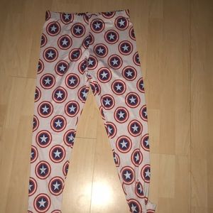 NWOT Captain America Leggings