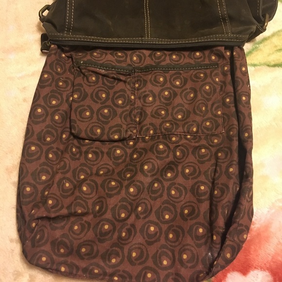 Clearance 🛍 Dark green fossil handbag. - Picture 3 of 7