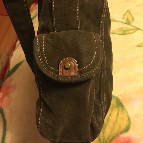 Clearance 🛍 Dark green fossil handbag. - Picture 5 of 7