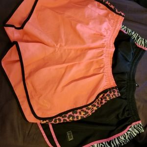 VS PINK gym shorts bundle