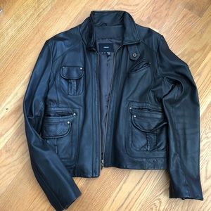 Identify leather jacket