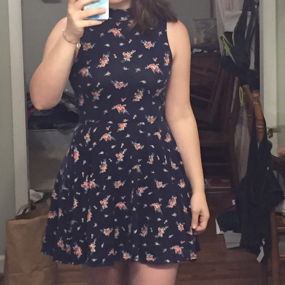 Kimchi Blue Floral Skater Dress