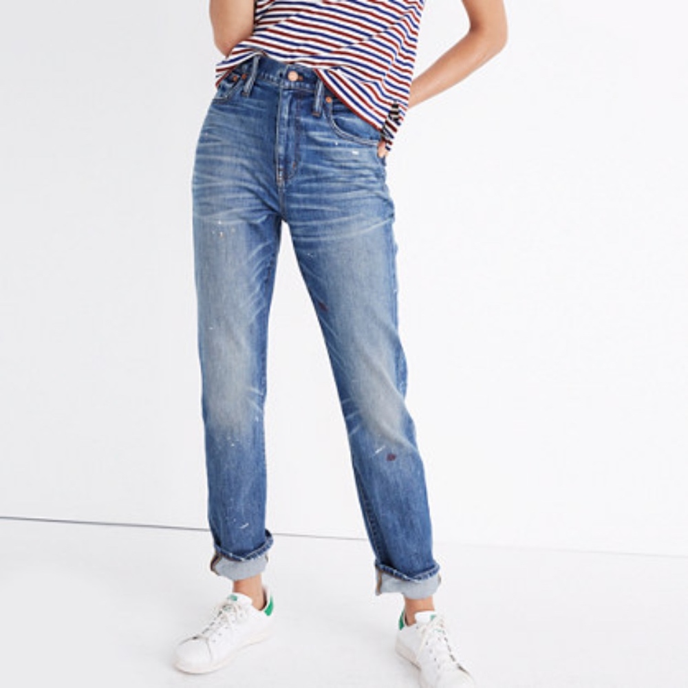 Highrise Slim Boyfriend Jean: Painters Edition