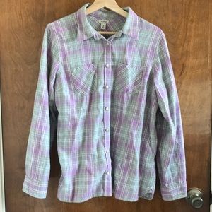 L.L. Bean flannel shirt