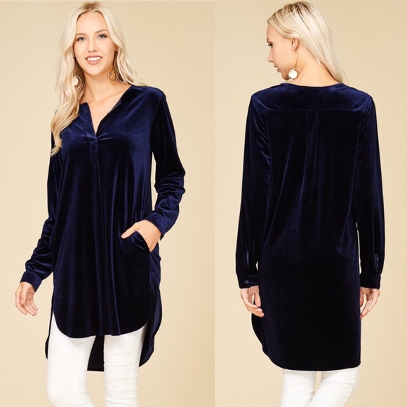 ✨1 Small✨ Premium Velvet Dress/Tunic - Picture 2 of 3