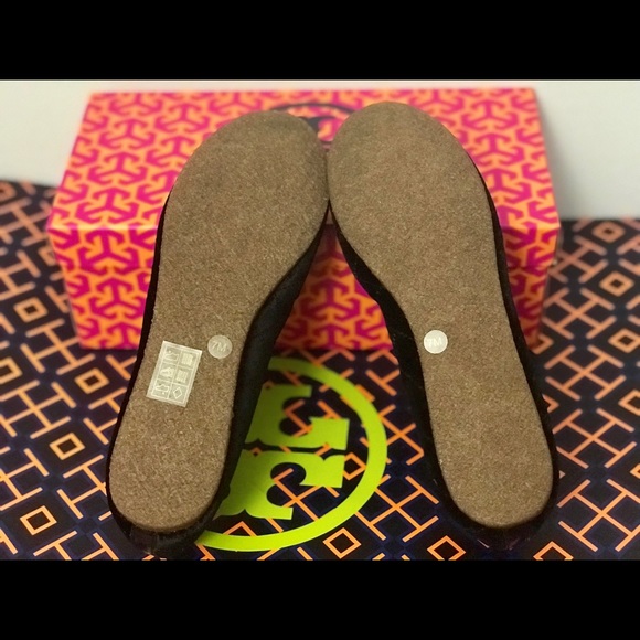 🌲🎁🎉HP🎉Tory Burch Quilted Billy Slipper-Velvet - Picture 6 of 8