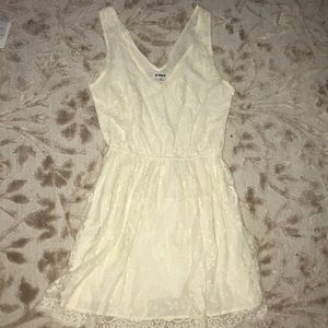 Cream colored Lacey dress