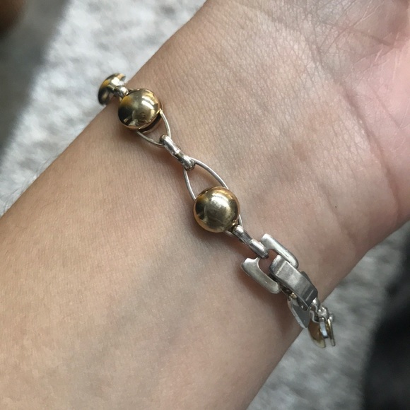 ✨Silver and gold-tone bracelet - Picture 2 of 4